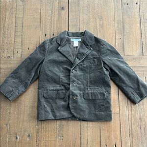 Janie and jack brown corduroy suit jacket blazer